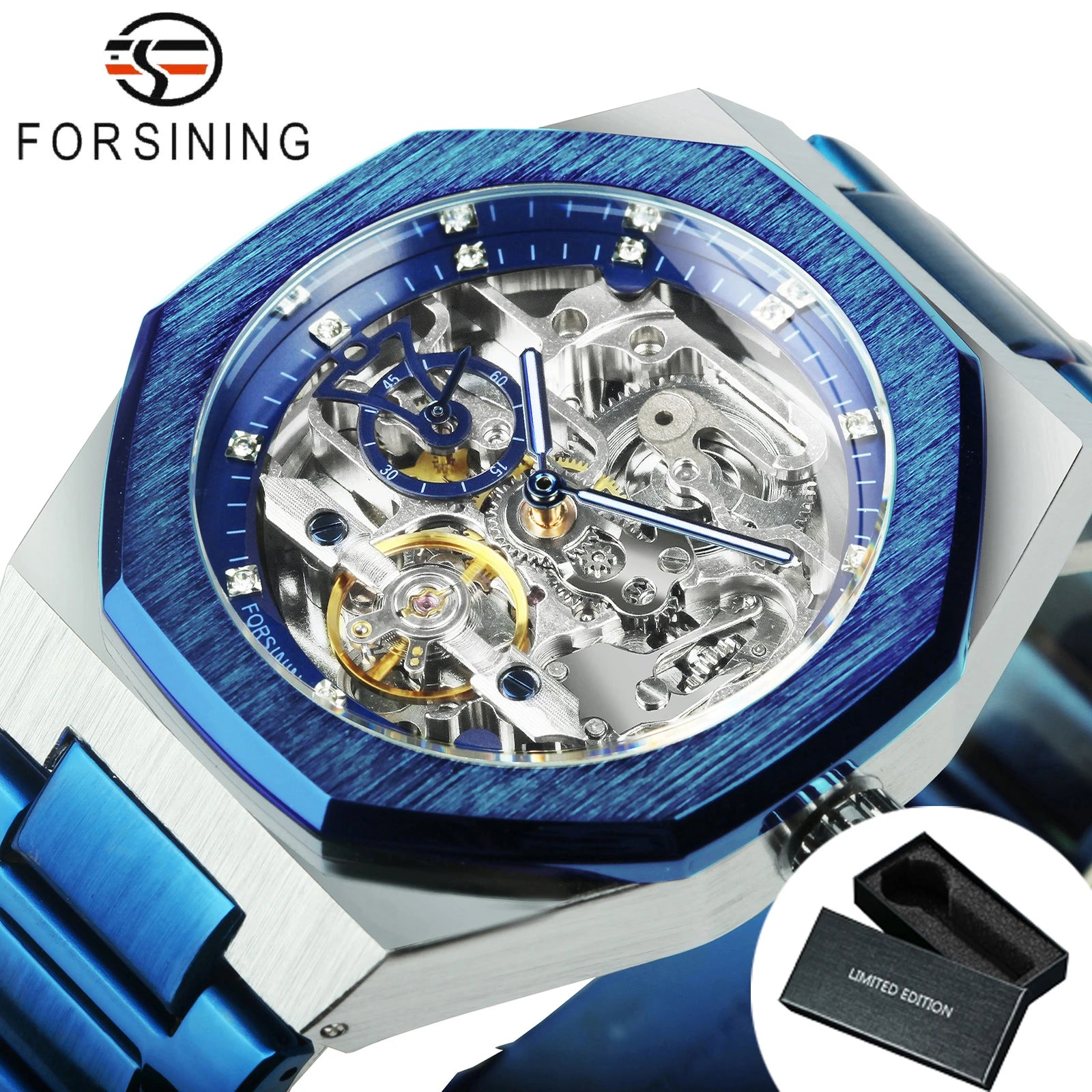 Forsining Casual Automatic Skeleton Watch