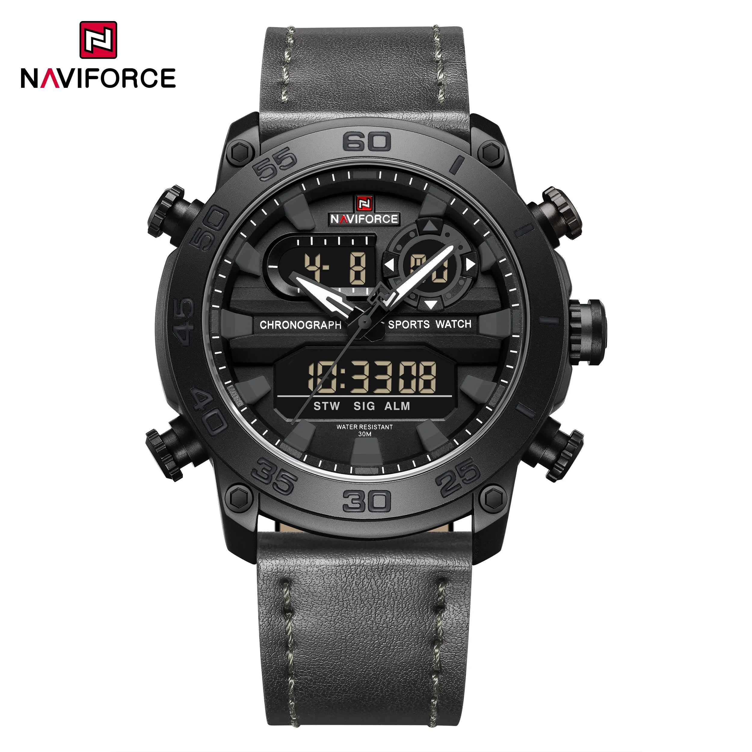 The Dual Force - LED Military Sport Watch