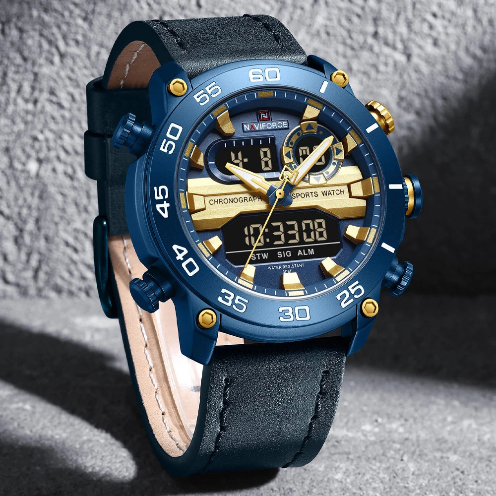The Dual Force - LED Military Sport Watch