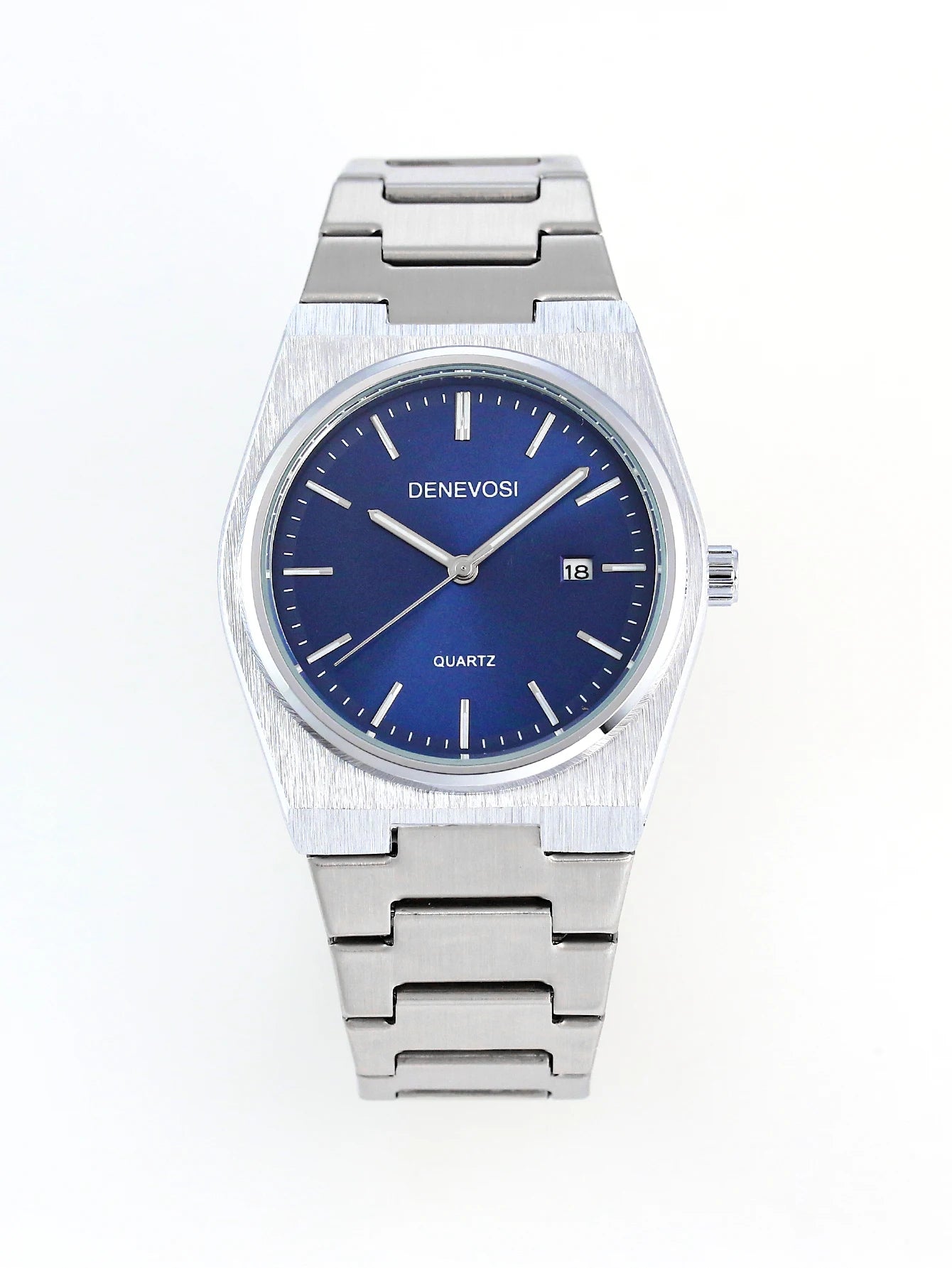 Men's 36mm Waterproof Quartz Business Watch - Gold & Silver