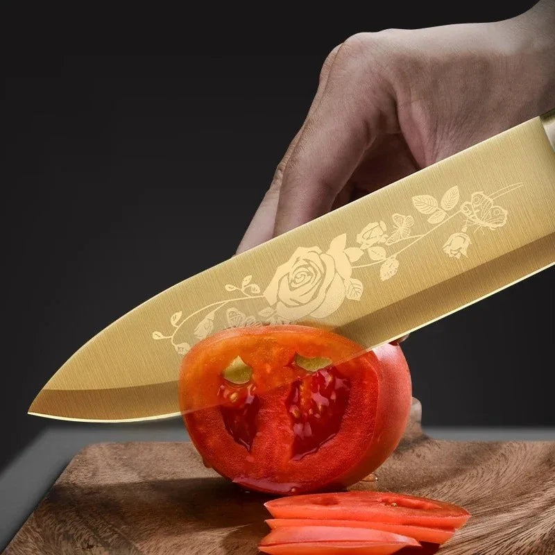 Kitchen Knife Set Combination, Kitchen Knife, Meat Cutting Knife, Slicing Knife, Bone Cutting Knife, Kitchenware U9195
