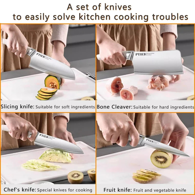 Exquisite kitchen knife set, European style kitchen knife,professional chef knife,sharp versatile bone knife,kitchen accessories