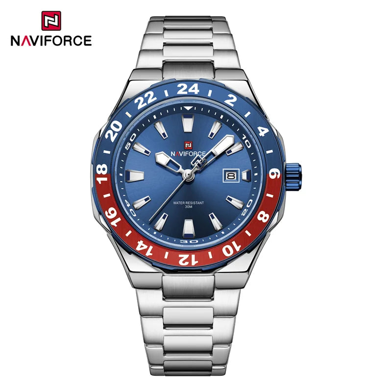 The Refined Casual - Luxury Stainless Steel Watch