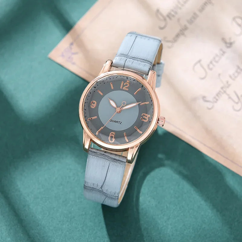 Women Watch Brand Luxury Fashion Ladies Watches Reloj Mujer Leather Quartz Watches Women Female Wristwatches Relógios Feminino