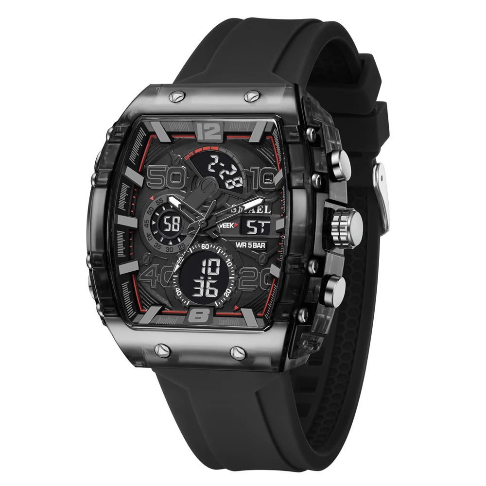 Tactical Chrono Elite - Military-Grade Dual Display Sports Watch