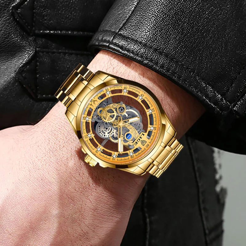 LIGE Quantum 2024 - Luxury Business-Casual Waterproof Quartz Watch