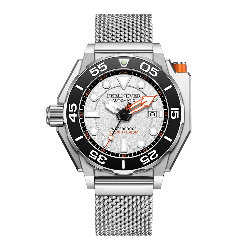 The Deep Diver - Automatic Mechanical Dive Watch