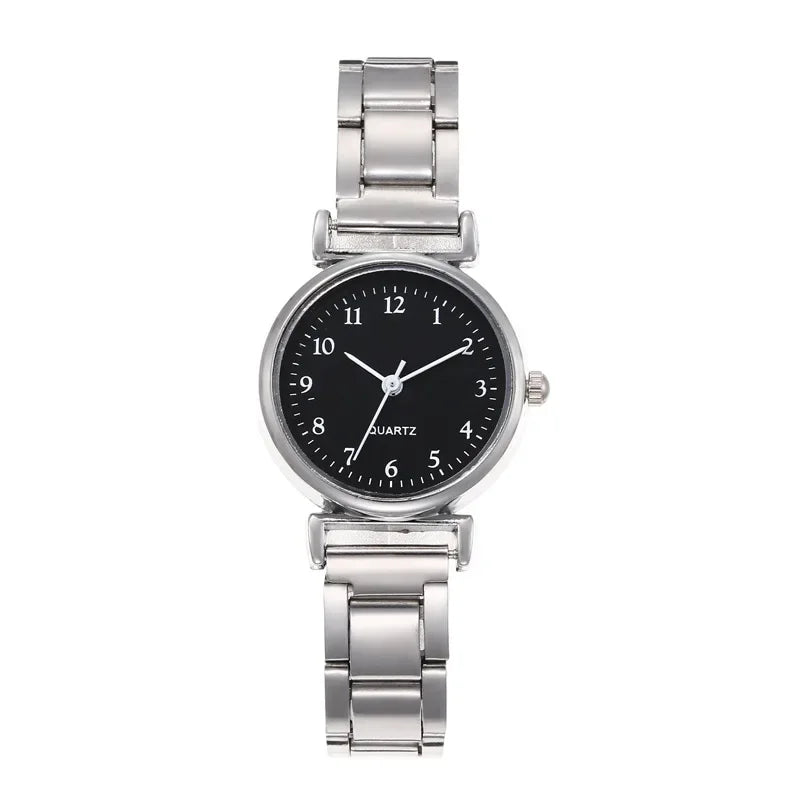 Luxury Quartz Wristwatches for Women Fashion Analog Quartz Watch Stainless Steel Strap Ladies Watches Casual Relojes Para Mujer