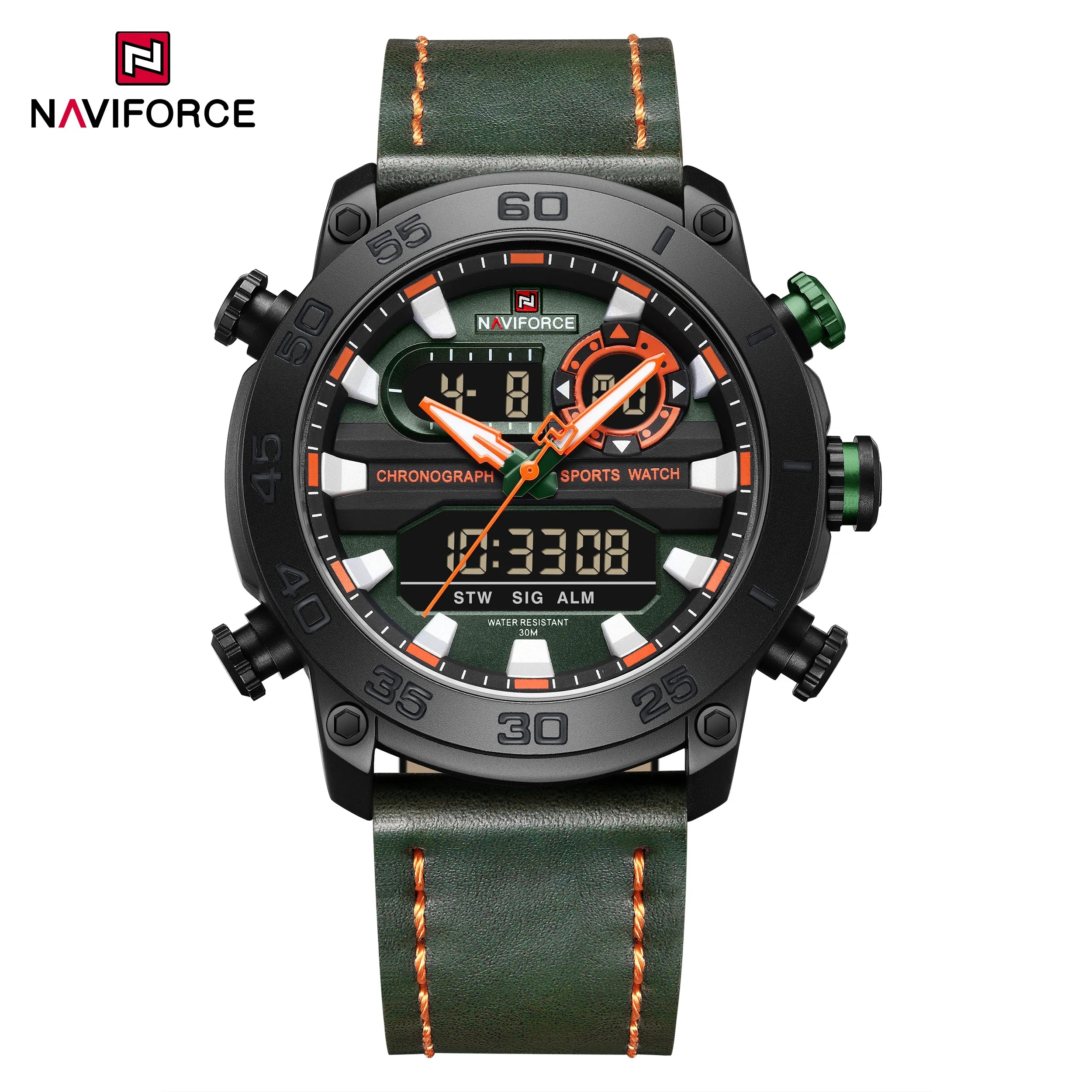The Dual Force - LED Military Sport Watch