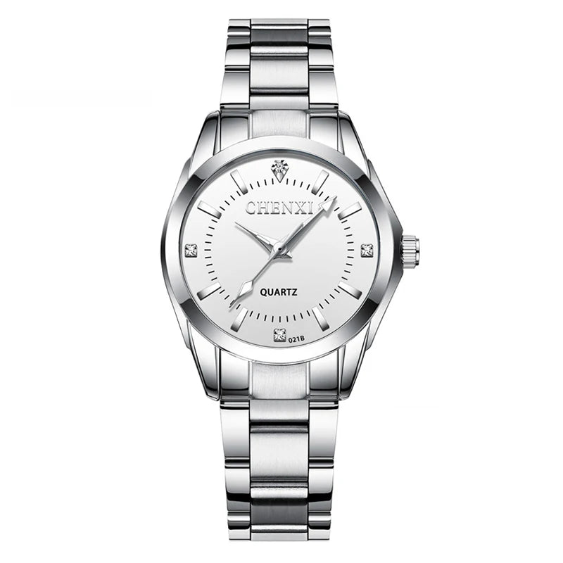 Watches Women Luxury Stainless Steel Wristwatches Analog Luminous Quartz Clock Watch Women's Relogio Feminino часы женские