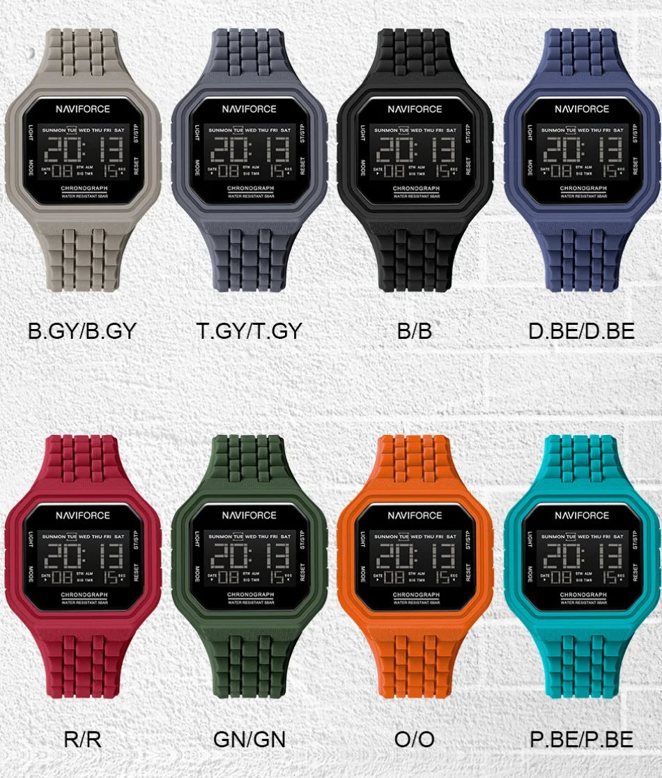 The Retro Glow - Electronic Sports Watch