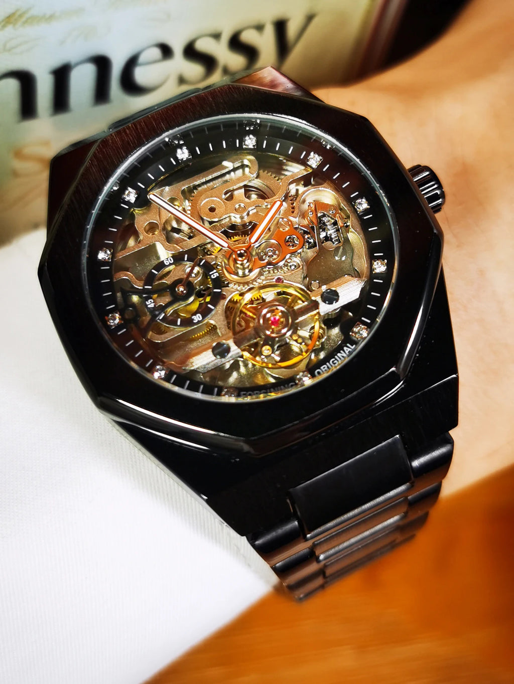 Forsining Casual Automatic Skeleton Watch