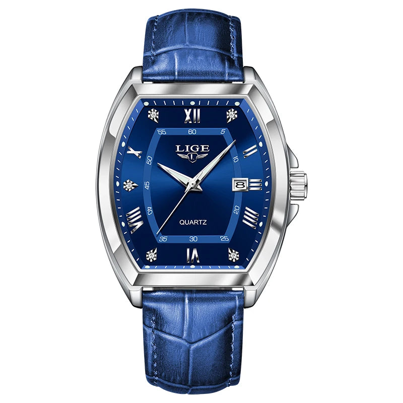 The Diamond Prestige - Luxury Leather Watch