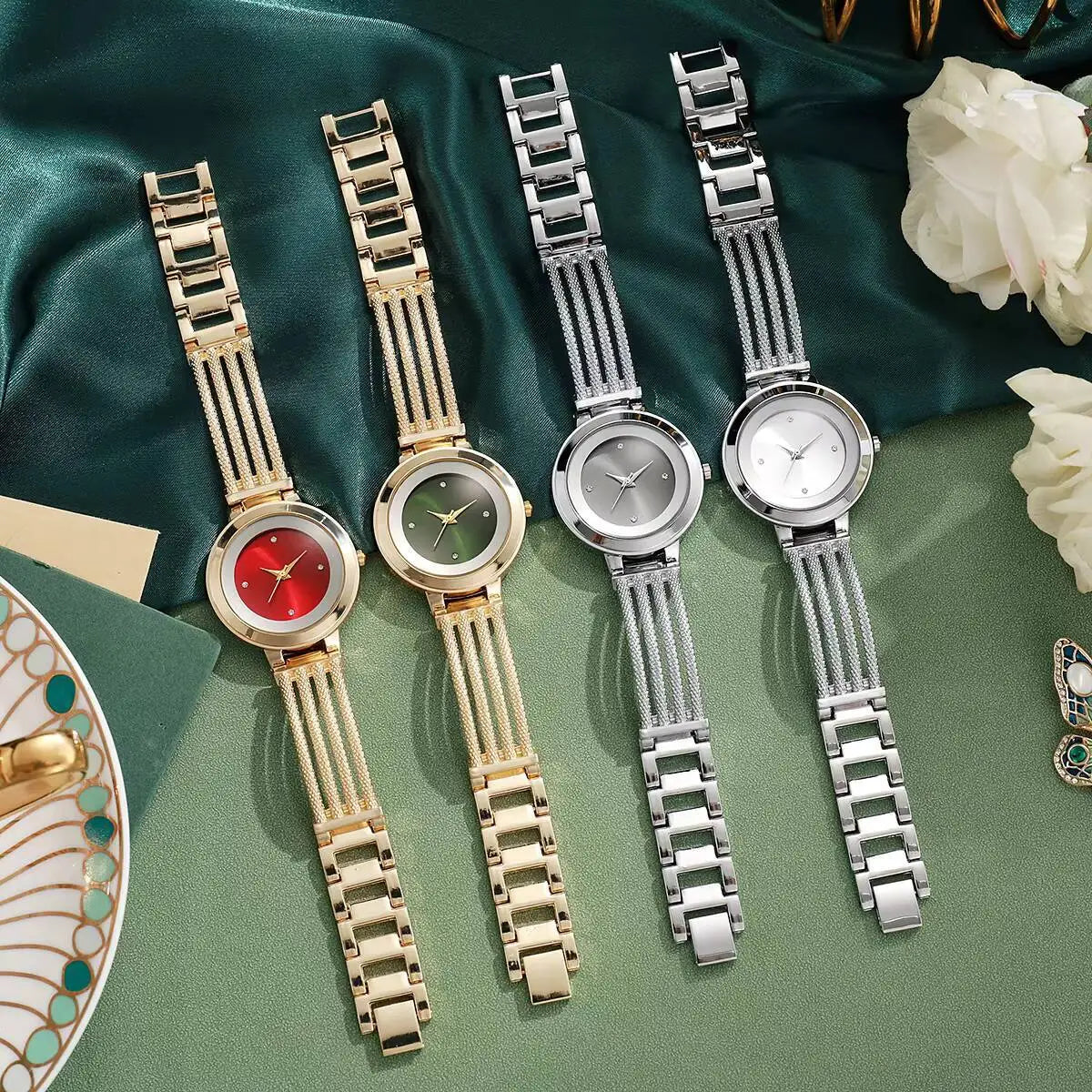 Luxury Women Watches Fashion Analog Quartz Wrist Watches Girls Clock Gift Reloj Mujer