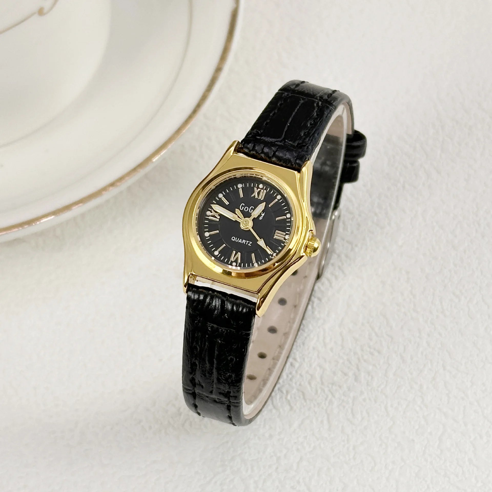 Luxury Leather Watch for Woman Stainless Steel Ladies Quartz Watch Dress Elegant Women Watches Fashion Reloj
