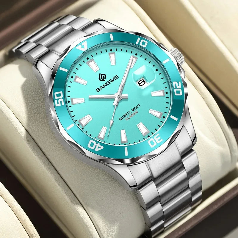 LIGE Calendar Elite - Luxury Business Waterproof Date Watch