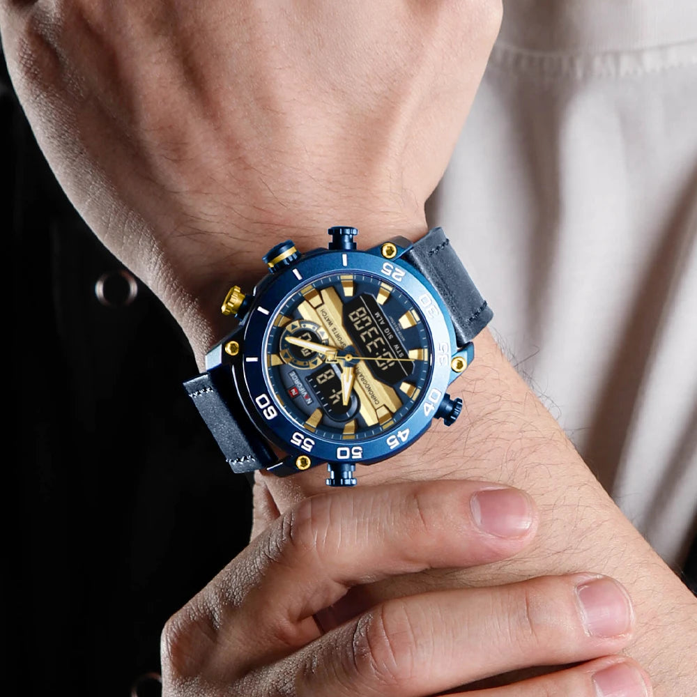 The Dual Force - LED Military Sport Watch