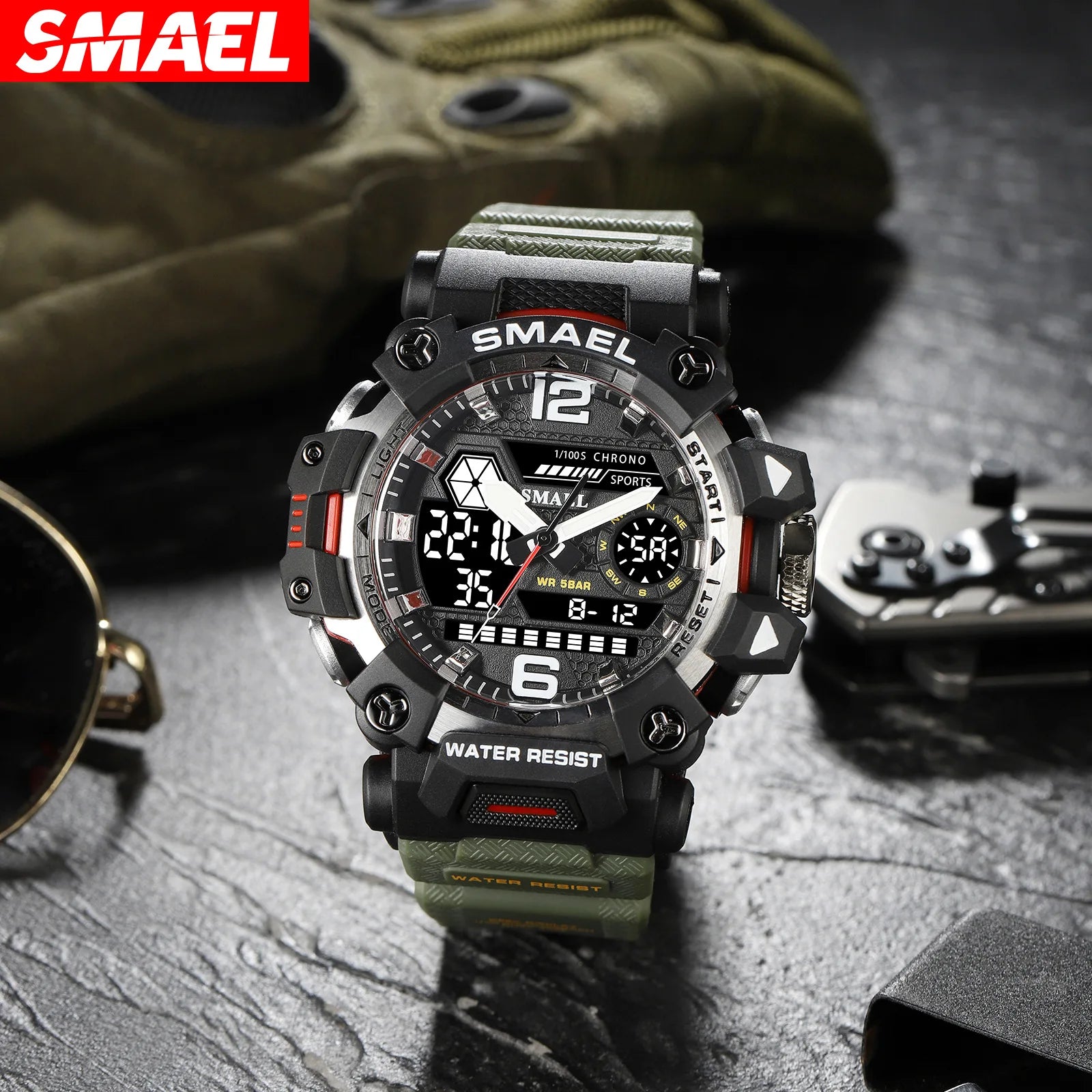 The Tactical Dual - Military Alloy Watch