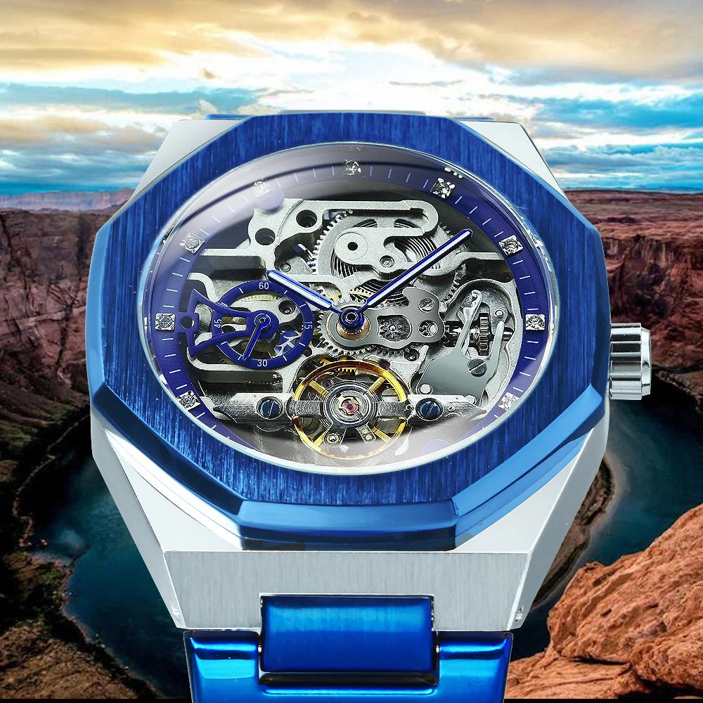 Forsining Casual Automatic Skeleton Watch