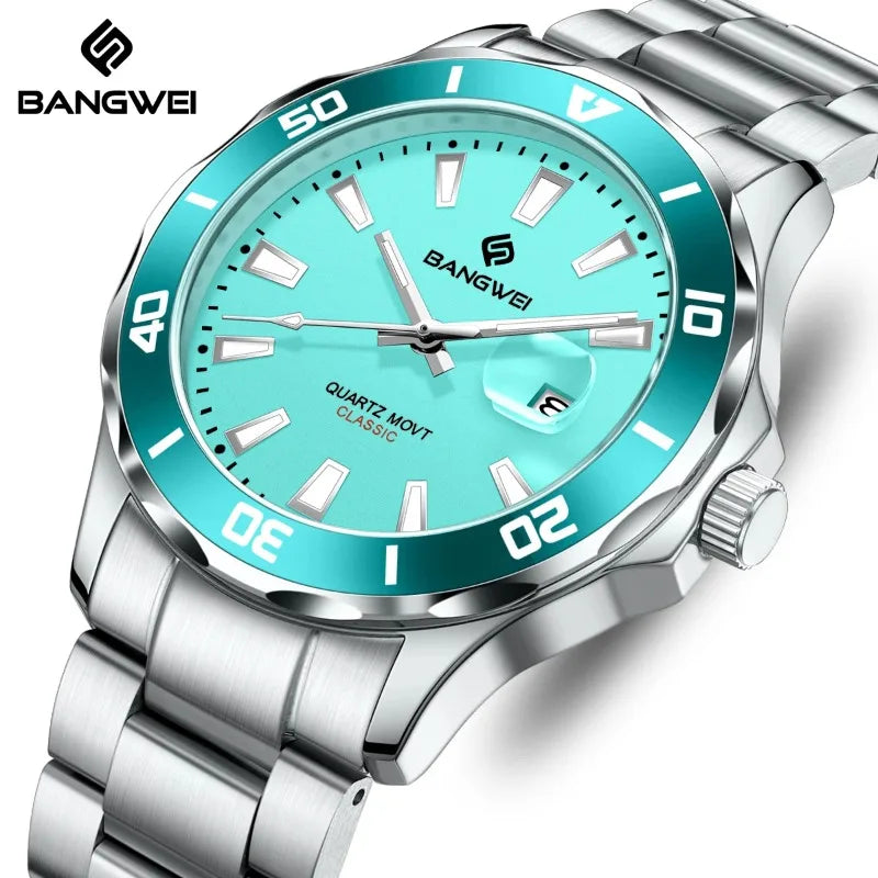 LIGE Calendar Elite - Luxury Business Waterproof Date Watch