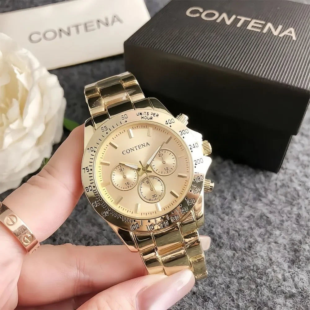 New Women Fashion Quartz Wristwatches Top Brand Luxury Stainless Steel Watches for Woman Business Ladies Clock montre femme