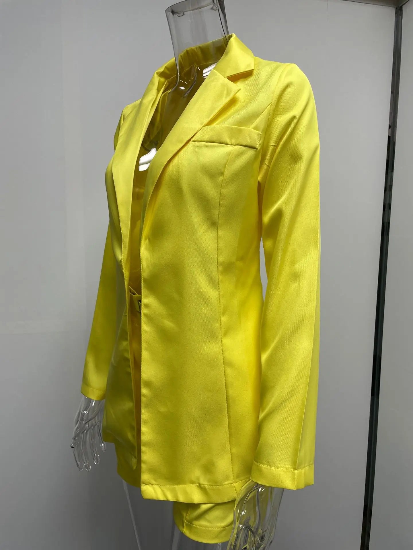 Suit Coat Women's Spring 2023 Women's Fashion Set Cross border Small Suit Belt in Europe and America