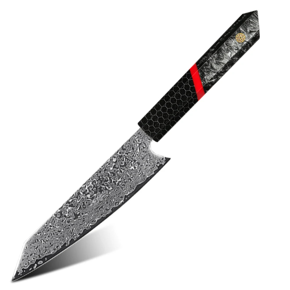 AMBER Kitchen Knife Set VG10  Damascus Steel Chef Knife Kitchen Accessories Professional Chef knives Cooking Tools