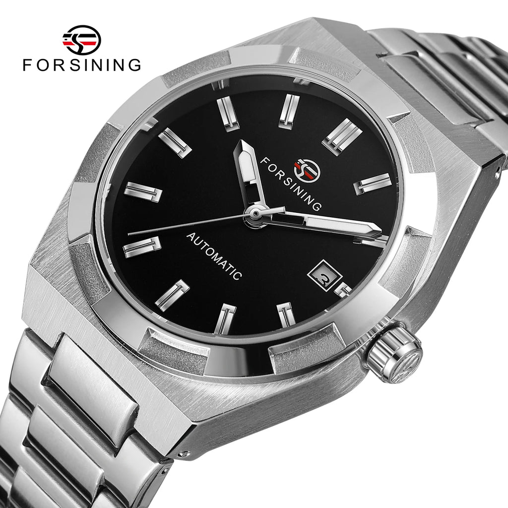 Military Calendar Automatic Watch - Waterproof Tactical Design