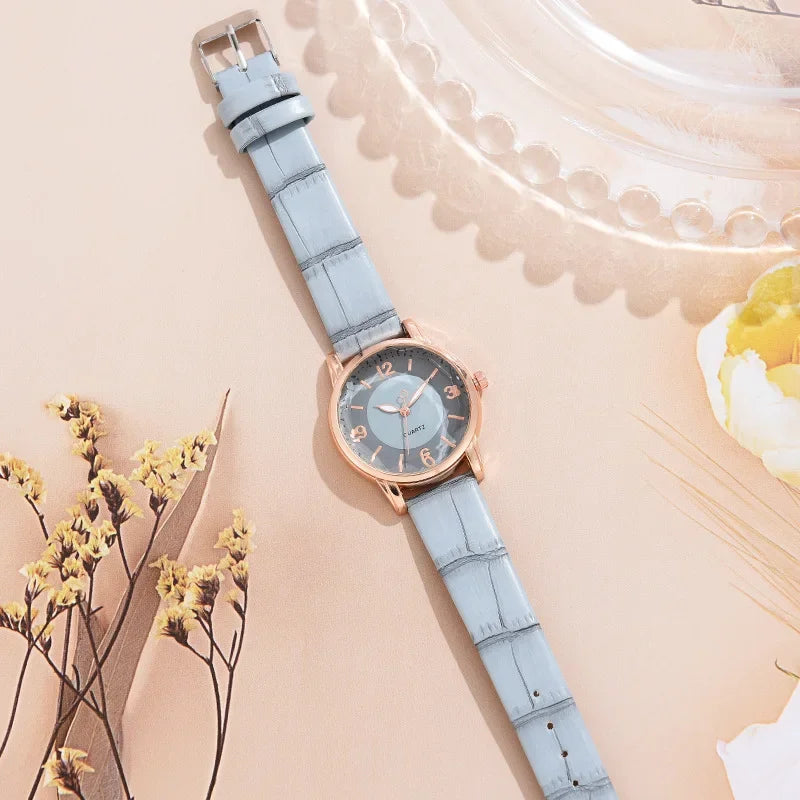 Women Watch Brand Luxury Fashion Ladies Watches Reloj Mujer Leather Quartz Watches Women Female Wristwatches Relógios Feminino