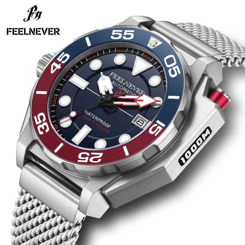 The Deep Diver - Automatic Mechanical Dive Watch