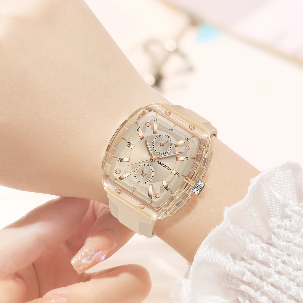 Minimalist College Watch - Artistic Simple Casual Timepiece for Students