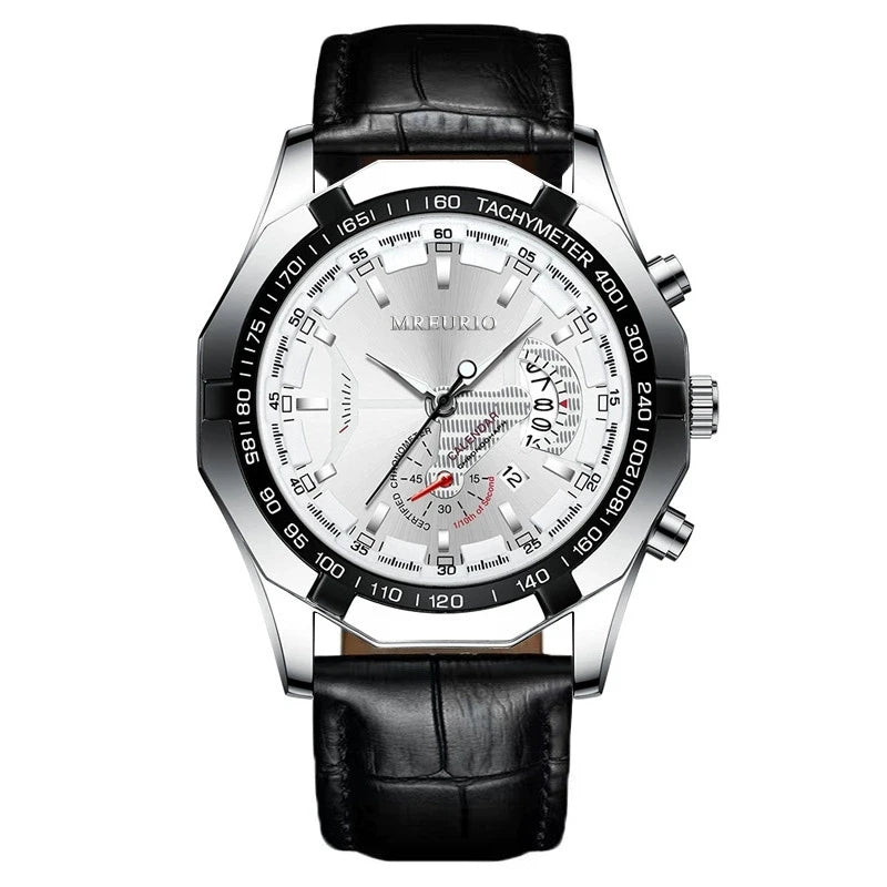 CURREN Men's Luxury Chronograph Watch - Waterproof Sport Quartz Date Display Timepiece