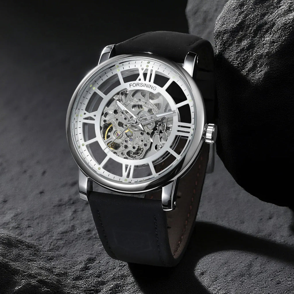 MechaVision Elite 2025 - 3D Skeleton Automatic Waterproof Watch