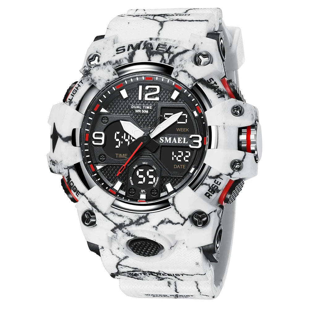 CommandForce Elite - Luxury Military Dual Display Quartz Watch