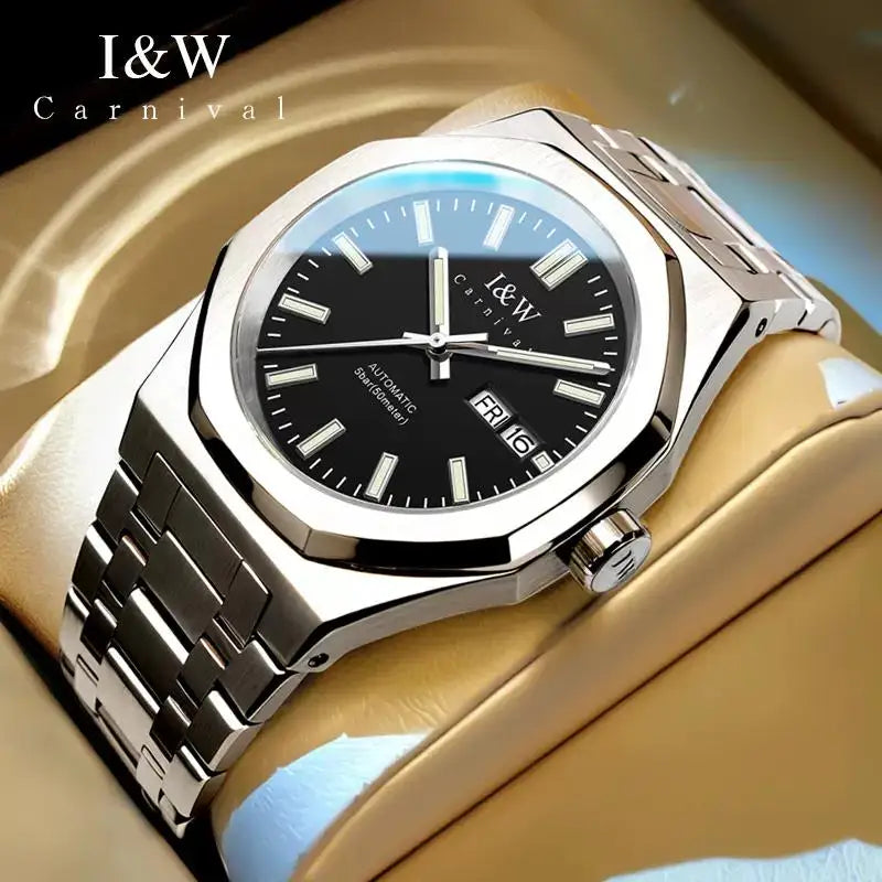 Luxury Automatic Mechanical Watch - Japanese Movement with Sapphire Crystal