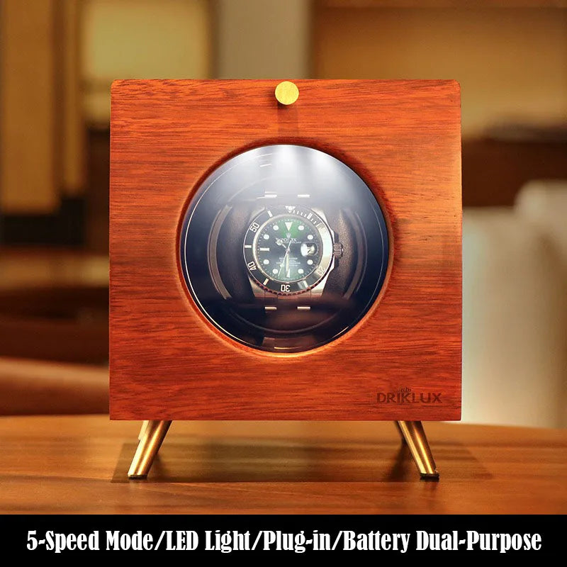 Automatic Winder for Watches Watch Box Mechanical Watch Solid Wood Shaker Household Self Swinging Rotating Shaker Display Boxes
