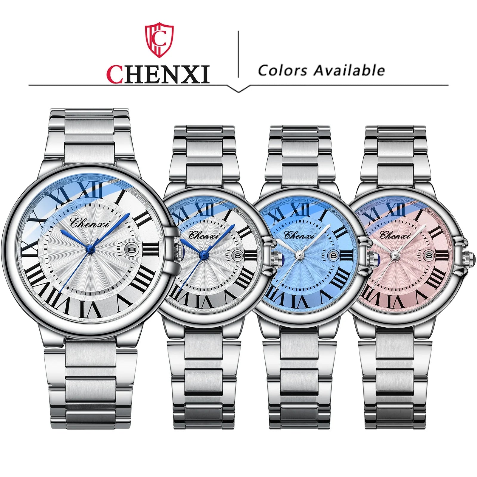 Silver Symphony - Luxury Couple's Stainless Steel Watch Set