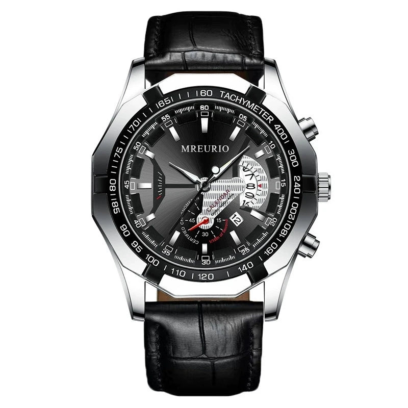CURREN Men's Luxury Chronograph Watch - Waterproof Sport Quartz Date Display Timepiece