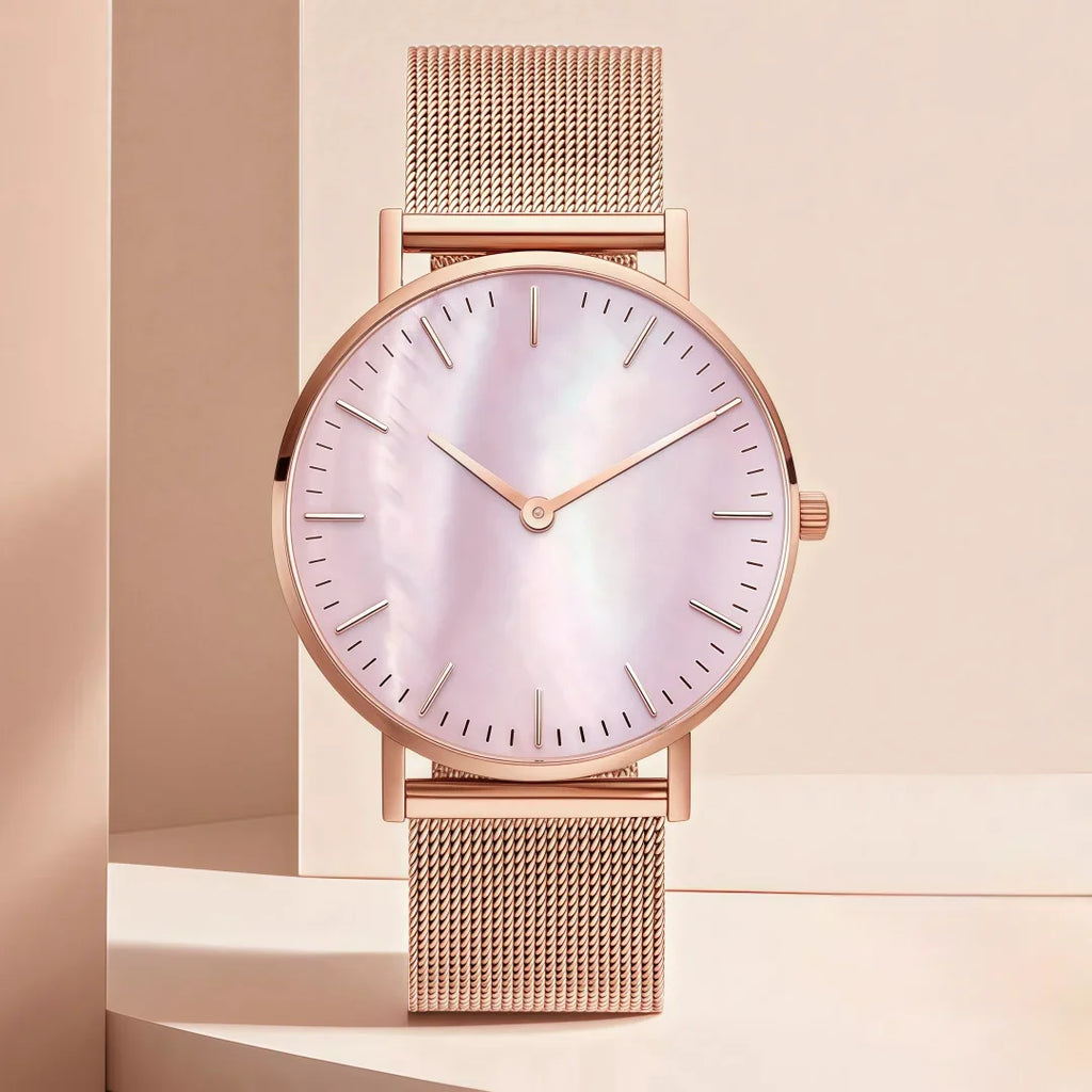 Luxury Brand Watches For Women Fashion Alloy Analog Ladies Quartz Wrist Watches Simple Elegant Women Watch Gifts Montre Femme