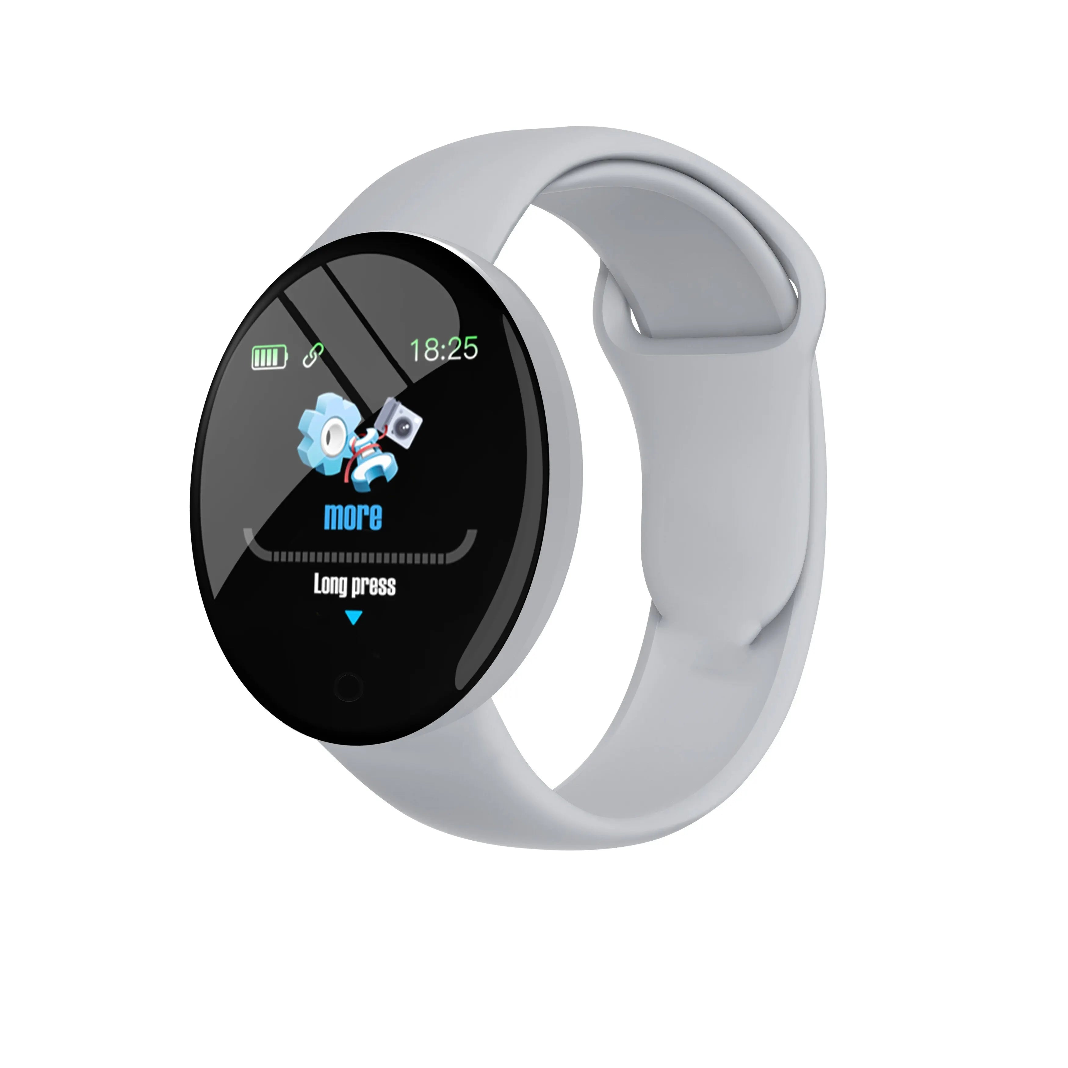 2025 New D18 Multifunctional Smart Watch Men & Women Bluetooth Connected Phone Music Fitness Sports Bracelet Sleep Monitor watch