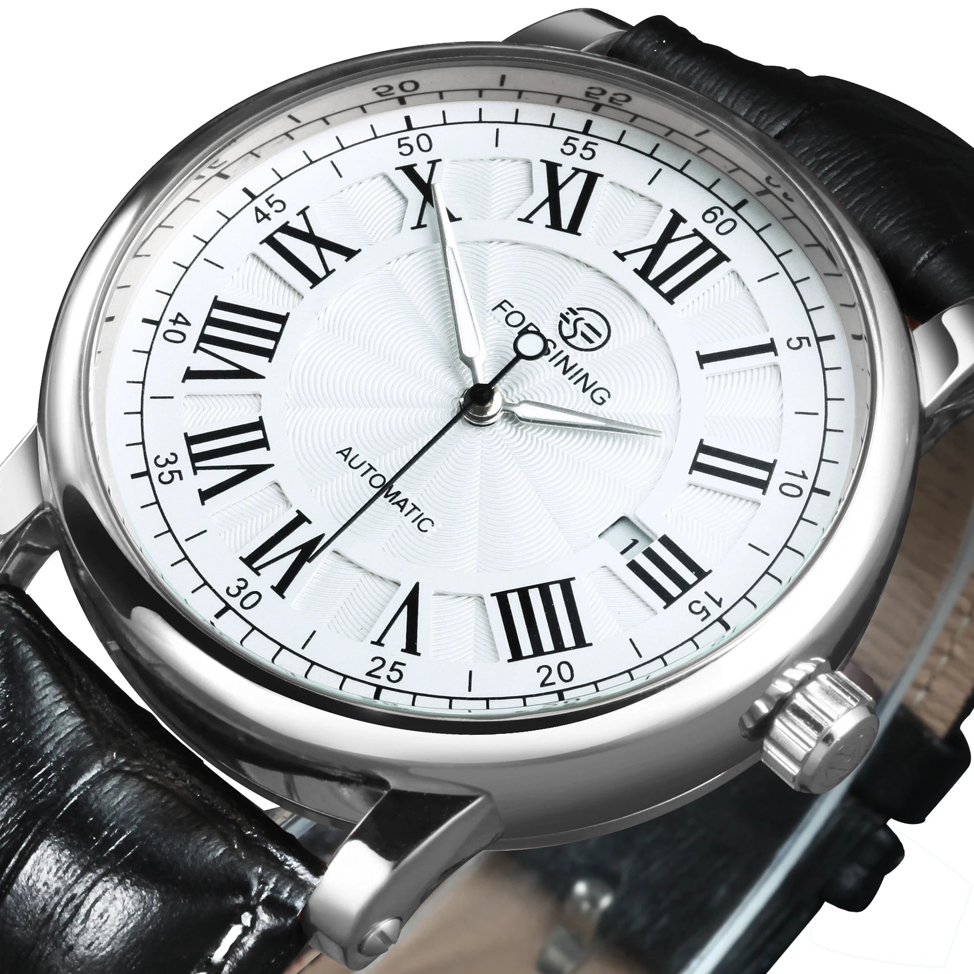 Professional Automatic Calendar Watch - Business Leather Strap