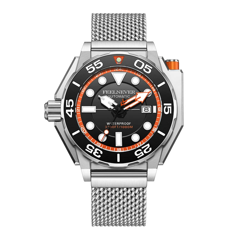 The Deep Diver - Automatic Mechanical Dive Watch