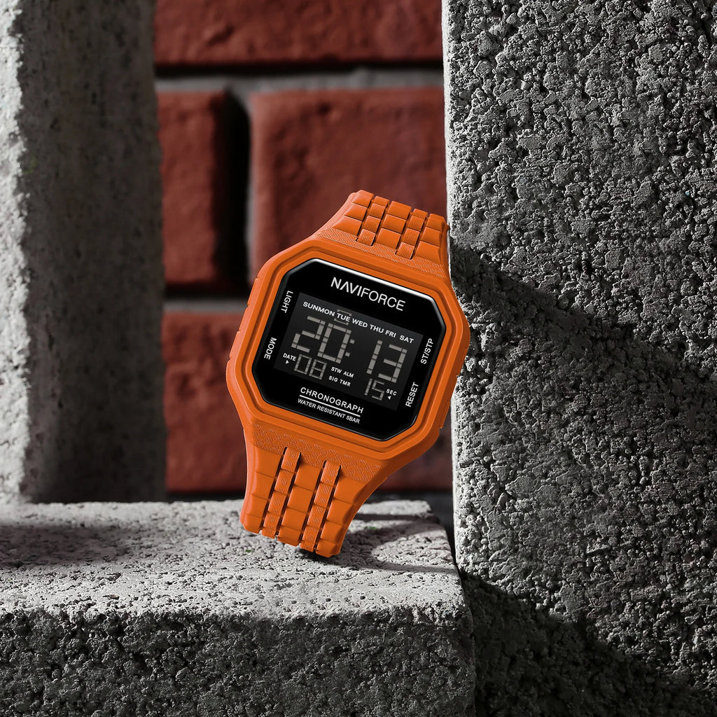 The Retro Glow - Electronic Sports Watch