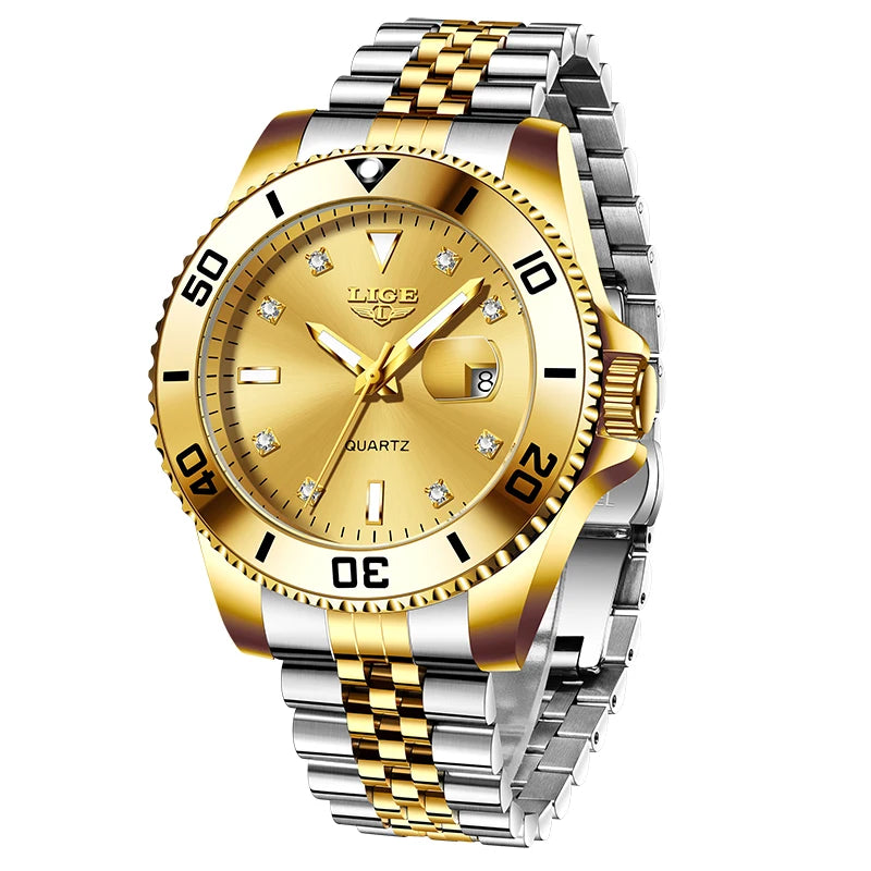 The Business Luminary - Luxury Stainless Steel Watch