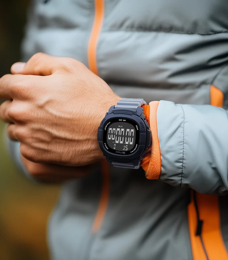 New Fashion Men's Sport Watches Luxury Outdoor Waterproof Chronograph Luminous Wristwatches Electronics Digital Watch for Man