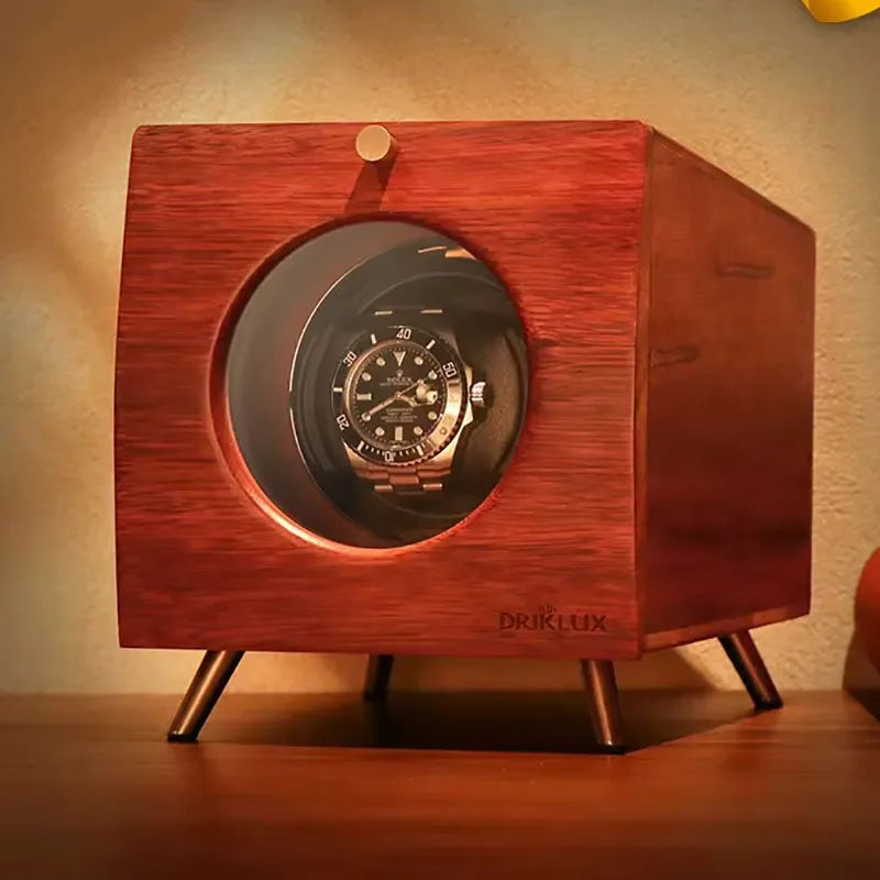 Automatic Winder for Watches Watch Box Mechanical Watch Solid Wood Shaker Household Self Swinging Rotating Shaker Display Boxes