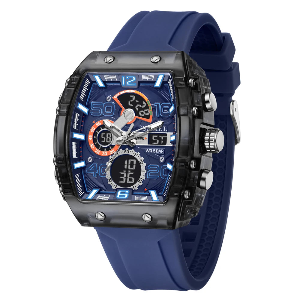Tactical Chrono Elite - Military-Grade Dual Display Sports Watch