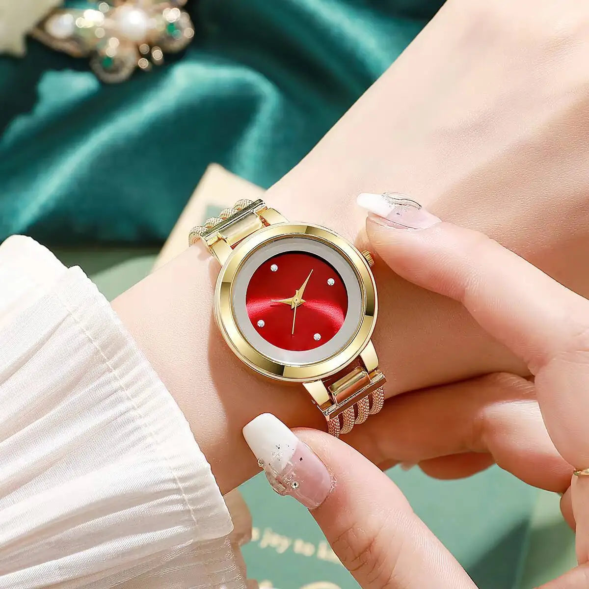 Luxury Women Watches Fashion Analog Quartz Wrist Watches Girls Clock Gift Reloj Mujer