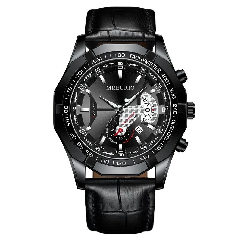 CURREN Men's Luxury Chronograph Watch - Waterproof Sport Quartz Date Display Timepiece
