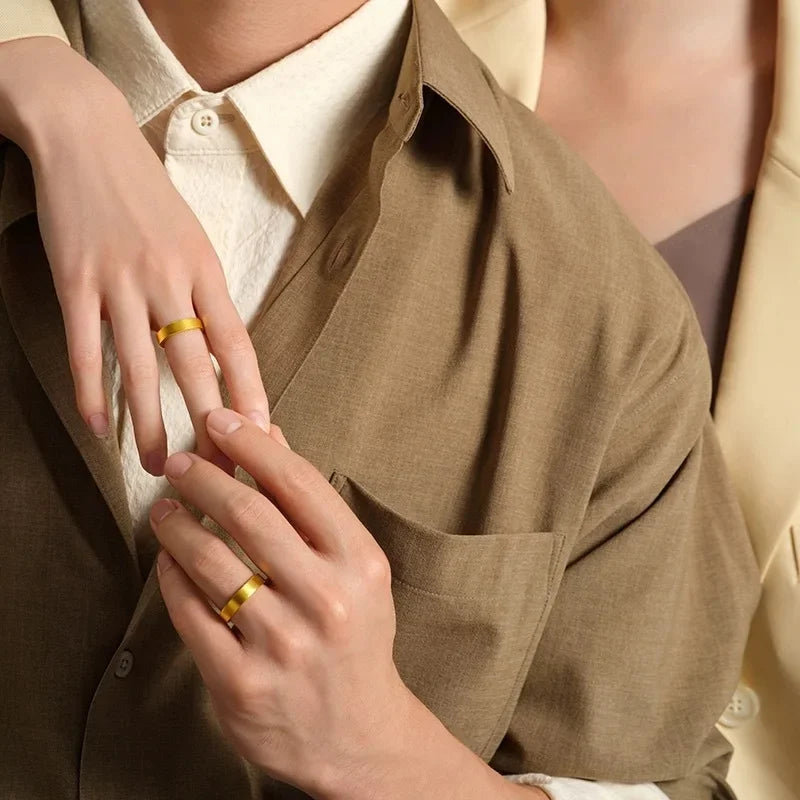 24K Gold Ancient Law Inheritance Ring